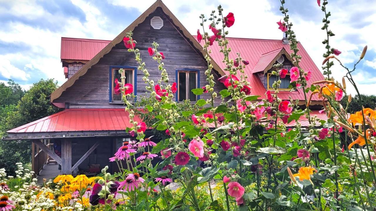 La Vieille Ferme, Ecogite Saint-Fulgence Exterior foto