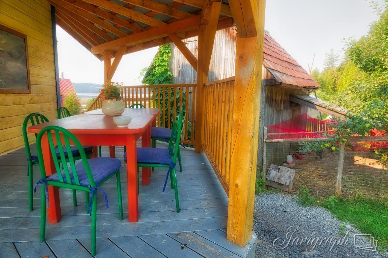 La Vieille Ferme, Ecogite Saint-Fulgence Exterior foto
